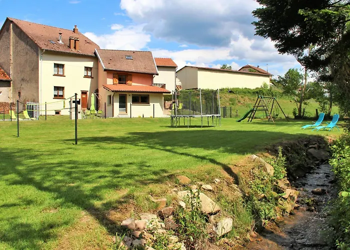 Familial Avec Piscine, Idéal Pour Randonnées Et Pêche, Proche Gérardmer Et Crêtes Vosgiennes - Fr-1-589-238 Hébergement de vacances